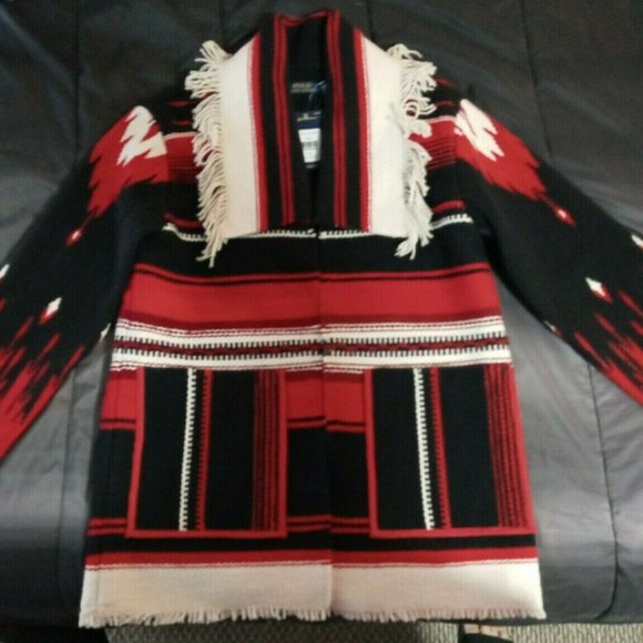Polo Ralph Lauren Jackets & Blazers - Polo Ralph Lauren Aztec Southwestern Cardigan